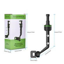 Заредете изображение във визуализатора на галерията – Adjustable car rearview mirror holder for smartphone - TopMag
