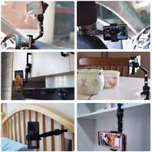 Заредете изображение във визуализатора на галерията – Adjustable car rearview mirror holder for smartphone - TopMag
