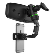 Заредете изображение във визуализатора на галерията – Adjustable car rearview mirror holder for smartphone - TopMag
