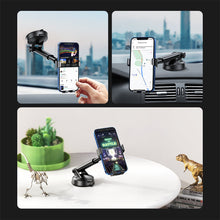 Заредете изображение във визуализатора на галерията – Ugreen gravity phone holder for dashboard cockpit black (LP200 60990B) - TopMag
