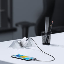 Заредете изображение във визуализатора на галерията – Ugreen cable USB Type C cable - USB Type C Power Delivery 240W 5A 2m gray (90440 US535) - TopMag
