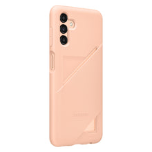 Заредете изображение във визуализатора на галерията – Samsung Card Slot Cover case for Samsung Galaxy A13 5G silicone cover card wallet peach (EF-OA136TPEGWW) - TopMag

