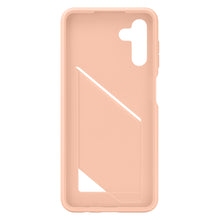 Заредете изображение във визуализатора на галерията – Samsung Card Slot Cover case for Samsung Galaxy A13 5G silicone cover card wallet peach (EF-OA136TPEGWW) - TopMag
