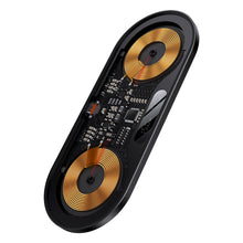 Заредете изображение във визуализатора на галерията – Baseus Digital LED Display dual wireless charger with digital display 20W black (WXSX010101) - TopMag
