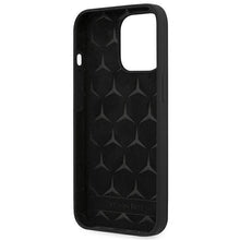 Заредете изображение във визуализатора на галерията – Mercedes MEHCP13XSILBK iPhone 13 Pro Max 6,7" czarny/black hardcase Silicone Line
