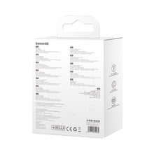 Заредете изображение във визуализатора на галерията – Baseus Traction Series Retractable 3-in-1 USB Type C Cable - Micro USB / USB Type C / Lightning Power Delivery 100W 1.7m Violet (CAQY000005) - TopMag
