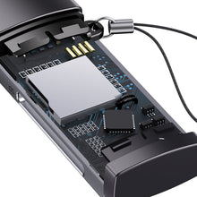 Заредете изображение във визуализатора на галерията – Baseus Lite Series adapter SD / TF USB card reader gray (WKQX060013) - TopMag
