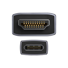 Заредете изображение във визуализатора на галерията – Baseus High Definition Series adapter cable USB Type C - HDMI 2.0 4K 60Hz 1m black (WKGQ010001) - TopMag
