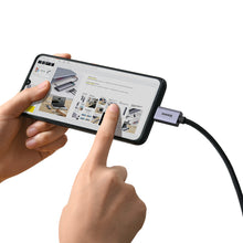 Заредете изображение във визуализатора на галерията – Baseus High Definition Series adapter cable USB Type C - HDMI 2.0 4K 60Hz 2m black (WKGQ010101) - TopMag
