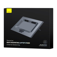 Заредете изображение във визуализатора на галерията – Baseus USB laptop cooling pad up to 21 "gray (LUWK000013) - TopMag
