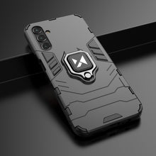 Заредете изображение във визуализатора на галерията – Wozinsky Ring Armor case for Samsung Galaxy A14 armored cover magnetic holder ring black
