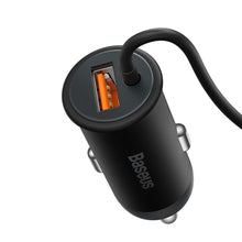 Заредете изображение във визуализатора на галерията – Baseus wireless car charger with MagSafe 15W holder for air vent + USB-A 25W black (CW01)
