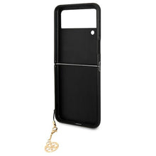 Заредете изображение във визуализатора на галерията – Original Case GUESS - hardcase 4G Charms Collection GUHCZF4GF4GBR  for Samsung Galaxy Z Flip 4 Brown
