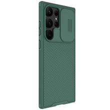Заредете изображение във визуализатора на галерията – Nillkin CamShield Pro Case for Samsung Galaxy S23 Ultra cover with camera cover green
