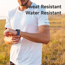 Заредете изображение във визуализатора на галерията – DUX DUCIS Mixture II - stretchable braided strap for Samsung Galaxy Watch / Huawei Watch / Honor Watch / Xiaomi Watch (22mm band) niebieska
