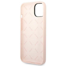 Заредете изображение във визуализатора на галерията – Guess GUHCP14MSLTGP iPhone 14 Plus 6.7" pink/pink hardcase Silicone Triangle
