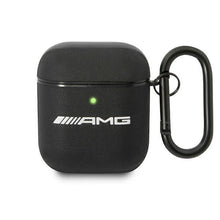 Заредете изображение във визуализатора на галерията – AMG AMA2SLWK AirPods cover black/black Leather
