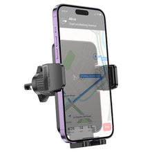 Заредете изображение във визуализатора на галерията – HOCO car phone holder for air outlet Cheetah H36 black

