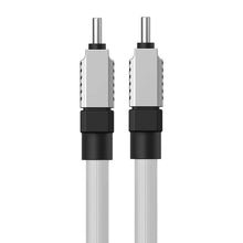 Заредете изображение във визуализатора на галерията – BASEUS cabel Type C to Type C CoolPlay Fast Charging 100W 1m white CAKW000202
