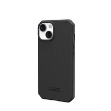 Заредете изображение във визуализатора на галерията – Гръб ( uag ) urban armor gear biodegradable outback за iphone 13 / 14 black
