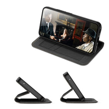 Заредете изображение във визуализатора на галерията – Dux Ducis Skin X2 case for Samsung Galaxy A54 5G flip cover wallet stand black

