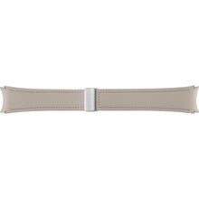 Заредете изображение във визуализатора на галерията – Samsung Galaxy Watch 6/6 Classic D-Buckle Hybrid Eco-Leather Band S/M (Normal) Etoupe
