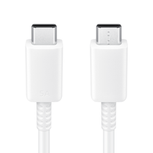 Заредете изображение във визуализатора на галерията – USB C cable 480Mbps 5A 1m Samsung EP-DN975BWEGWW - white
