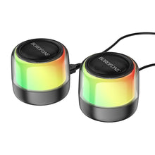 Заредете изображение във визуализатора на галерията – Borofone Portable Bluetooth Speaker BP12 Colorful Stereo 2 in 1 (2 pieces)
