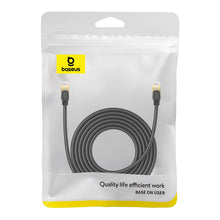 Заредете изображение във визуализатора на галерията – Baseus High Speed ​​Cat 8 40 Gb/s Ethernet cable 5 m - black
