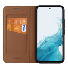 Заредете изображение във визуализатора на галерията – Dux Ducis Skin X2 case for Samsung Galaxy A54 5G flip cover wallet stand brown
