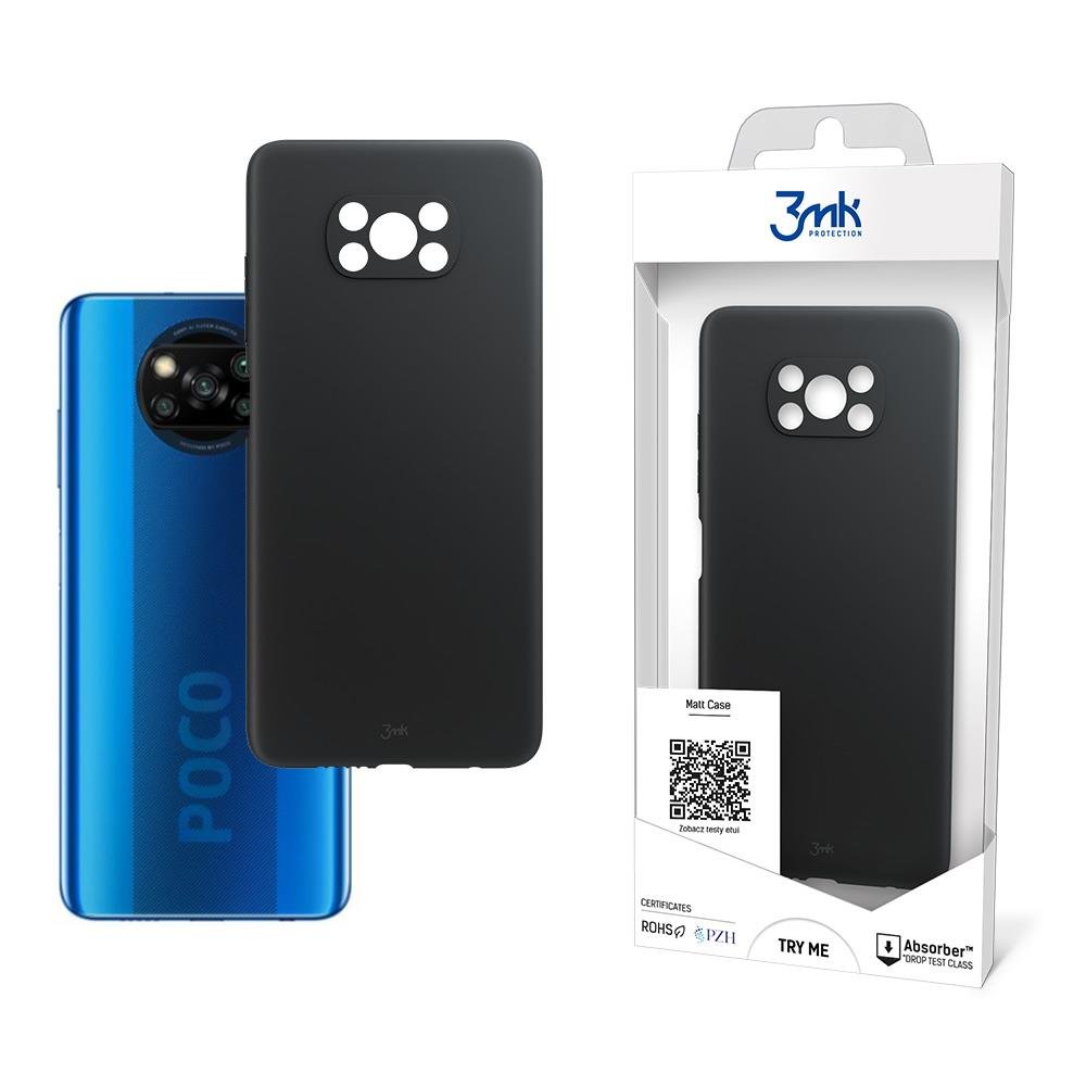 Xiaomi POCO X3 NFC - 3mk Matt Case black - TopMag