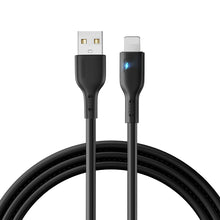 Заредете изображение във визуализатора на галерията – USB - Lightning 2.4A 2m cable Joyroom S-UL012A13 - black
