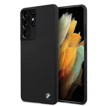 Заредете изображение във визуализатора на галерията – Original faceplate case BMW BMHCS21LSILBK for SAMSUNG S21 Ultra (Signature / black)
