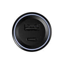 Заредете изображение във визуализатора на галерията – OnePlus car charger 1xUSB-A / 1xUSB-C SUPERVOOC PD QC 80W 5A black
