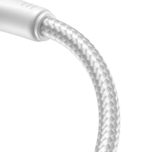 Заредете изображение във визуализатора на галерията – Joyroom USB cable - USB C 3A Surpass Series for fast charging and data transfer 0.25 m white (S-UC027A11)
