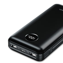 Заредете изображение във визуализатора на галерията – Choetech powerbank PD 45W 20000mAh black (B653)
