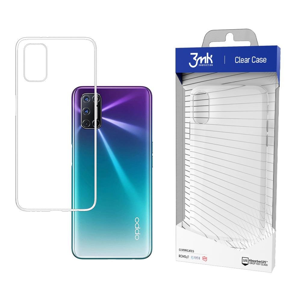 Oppo A72 - 3mk Clear Case - TopMag