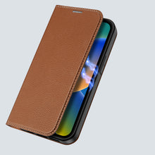 Заредете изображение във визуализатора на галерията – Dux Ducis Skin X2 case for iPhone 14 Pro Max case with magnetic flap brown
