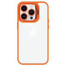 Заредете изображение във визуализатора на галерията – Tel Protect Kickstand case + camera glass (lens) for Iphone 12 Pro Max orange
