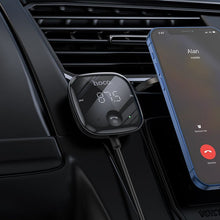 Заредете изображение във визуализатора на галерията – HOCO transmitter FM bluetooth AUX E65 Unity black
