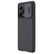 Заредете изображение във визуализатора на галерията – Nillkin CamShield Pro Case case for Xiaomi Redmi Note 12 Pro+ cover with camera cover black
