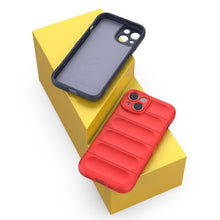 Заредете изображение във визуализатора на галерията – Magic Shield Case case for iPhone 14 elastic armored case burgundy
