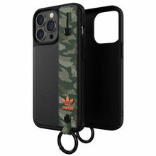 Заредете изображение във визуализатора на галерията – Adidas OR Hand Strap Case iPhone 13 Pro /13 6.1" black-green/black-green 47111
