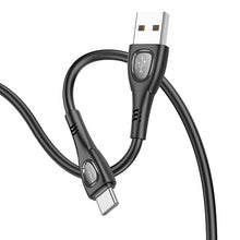 Заредете изображение във визуализатора на галерията – Borofone Cable BX98 Superior - USB to Typ C - 3A 1 metre black
