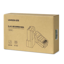 Заредете изображение във визуализатора на галерията – Ugreen 100x plug end RJ45 8P8C (UTP Cat. 5 / Cat. 5e) transparent (NW110)
