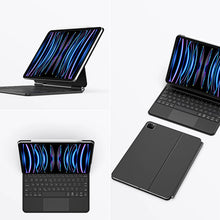Заредете изображение във визуализатора на галерията – Dux Ducis Bluetooth Keyboard Case (MK Series) for Apple iPad Air 4/5/iPad Pro 11 (2018/2020/2021/2022) - Black
