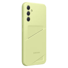 Заредете изображение във визуализатора на галерията – Samsung Card Slot Cover Case for Samsung Galaxy A34 5G Card Wallet Lime (EF-OA346TGEGWW)
