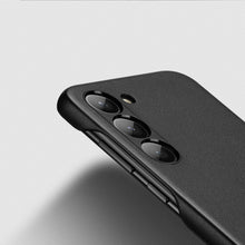 Заредете изображение във визуализатора на галерията – Dux Ducis Grit case for Samsung Galaxy S23+ elegant cover made of artificial leather MagSafe black
