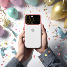 Заредете изображение във визуализатора на галерията – Electro Lens Case for Samsung Galaxy S23 Ultra Rose gold
