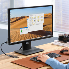 Заредете изображение във визуализатора на галерията – Dudao HUB 4in1 USB-A - 4x USB-A (3 x USB2.0 / USB3.0) 6.3cm black (A16B)

